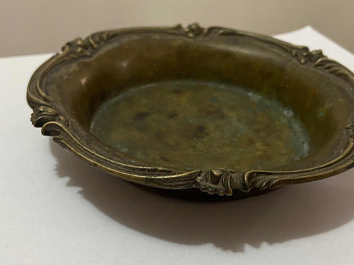 Antigo Prato Salva Cor Prata Marca Christofle