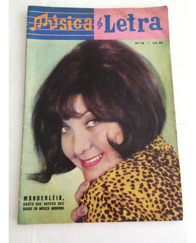 Revista Antiga Música & Letra No 67 - Wanderléa Capa