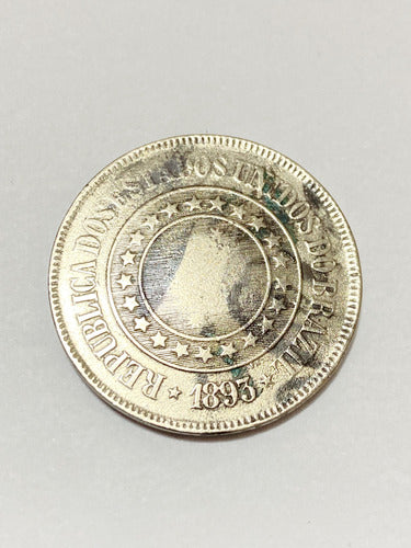 Moeda Antiga 200 Réis 1893