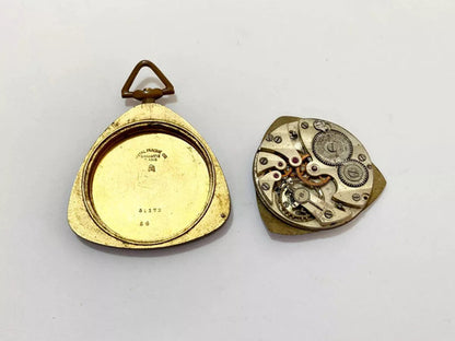 Antigas Peças Máquina Relógio Antigo De Bolso