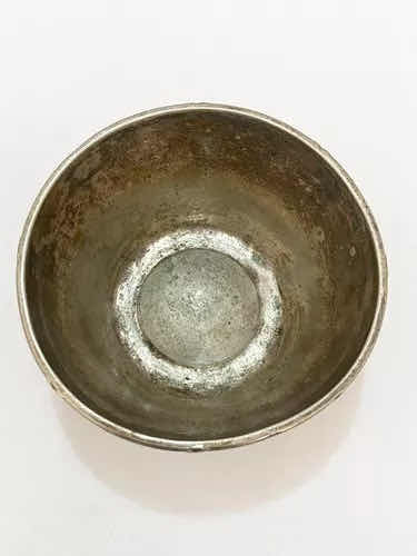 Antiga Tigela Bowl Fracalanza Cor Prata