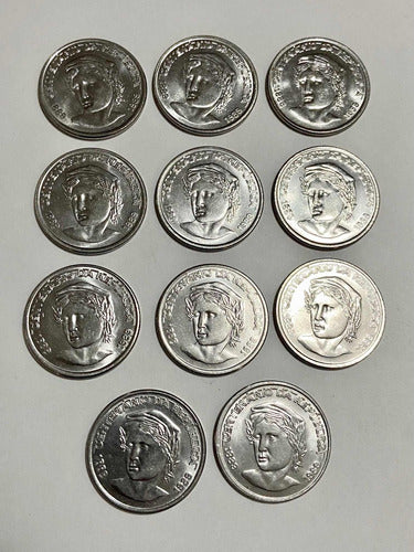 Lote Moedas Antigas Brasil 1 Cruzado