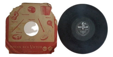 Antigo Disco Raro Teixeirinha 78rpm - 1960