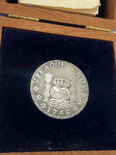 Antiga Replica Moeda Mexico 8 Ocho Reales