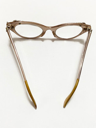 Óculos De Grau Antigo Rivo Fabricado Na Suíça Com Pedras