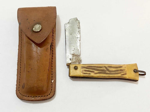 Canivete Antigo Cimo Inox Com Capa