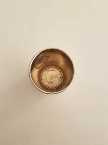 Copo Antigo Prata Wolff Lembrança Nestlé