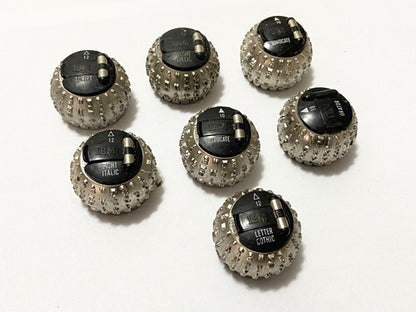 Lote Esferas Maquina De Escrever Ibm Antiga