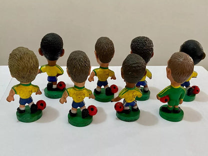 Coleção Bonecos Antigos Coca Cola Mini Craque Brasil Copa 98