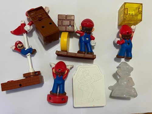 Coleção Super Mario Brinquedos Antigos Mcdonalds