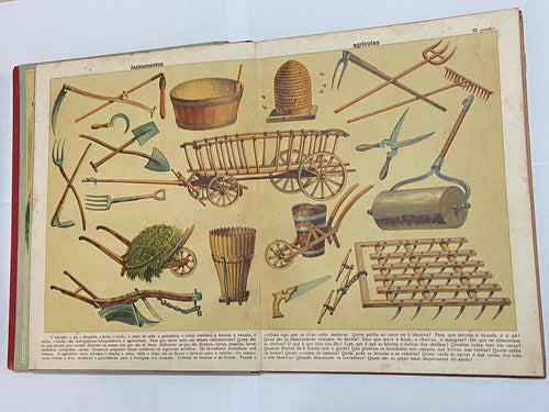 Livro Ilustrado Antigo Ensino Infantil - Lote