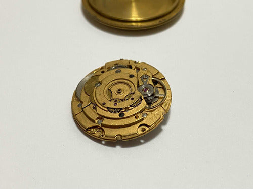 Movimento Relógio Antigo E Tampa Montblanc - Lote 2