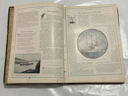 Coleção Revistas Antigas Liga Marítima Brasileira - Lote 11