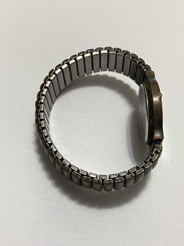 Relógio Antigo Dumont Quartz N 685 Pulseira Elastica