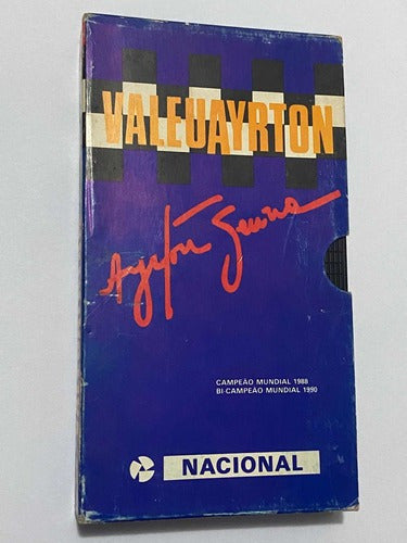 Fita Vhs Antiga Ayrton Senna Nacional 1988 - 1990