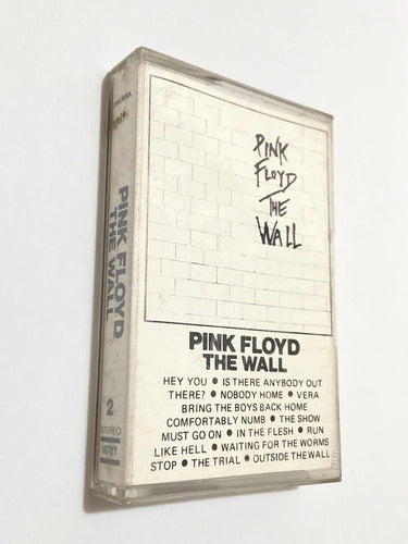 Antiga Fita Cassete Pink Floyd The Wall 1 E 2