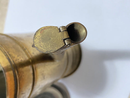 Cafeteira Antiga Bule Dourado