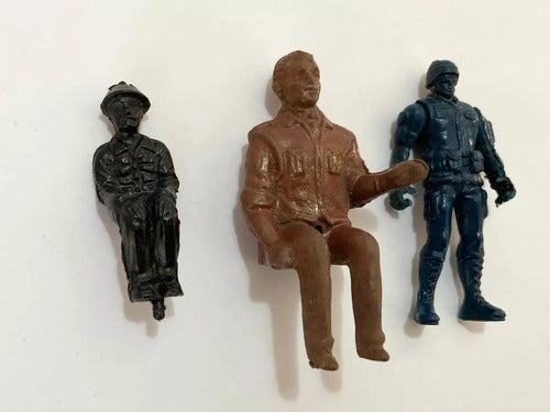 Lote Bonecos Antigos Soldado Soldadinho