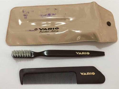 Kit Antigo De Passageiro De Avião Varig - Escova E Pente