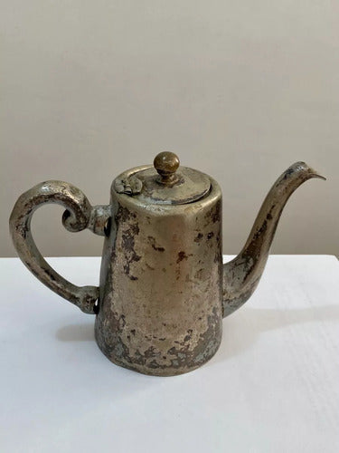 Bule Antigo Epns Spam 7015 Cor Prata