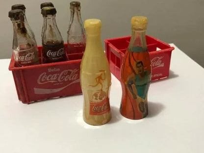 Antiga Miniatura Mini Engradado Garrafa Coca Cola