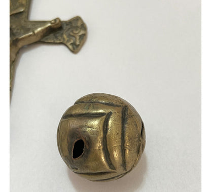 MAGNÍFICO TERÇO GIGANTE ANTIGO em alpaca 2 METROS