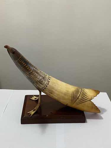 Antigo Chifre De Boi Decoração