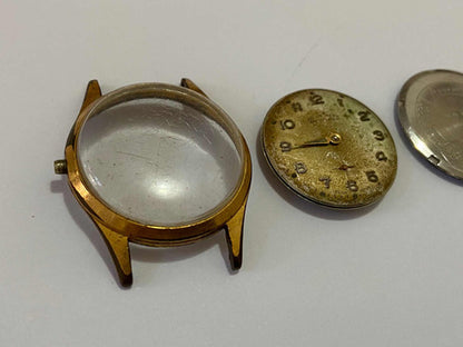 Peças Relógio Antigo Suiço Felipe Rene 17 Rubis Ancre