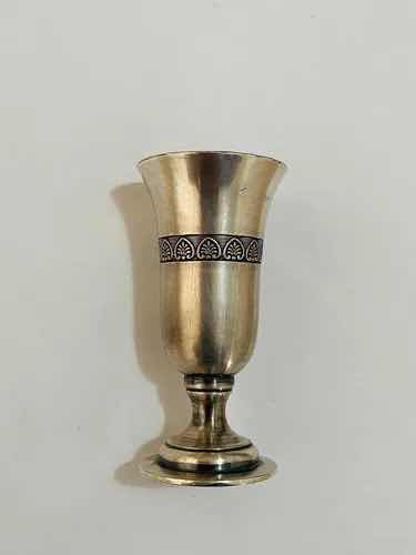 Antigo Castiçal Porta Vela Prata Marca Christofle