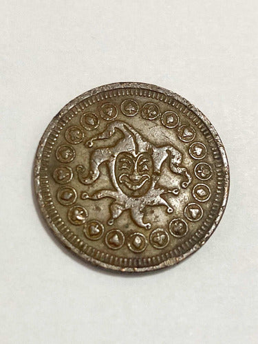 Ficha Antiga Token De Jogo - No Tiene Valor - Bobo Da Corte