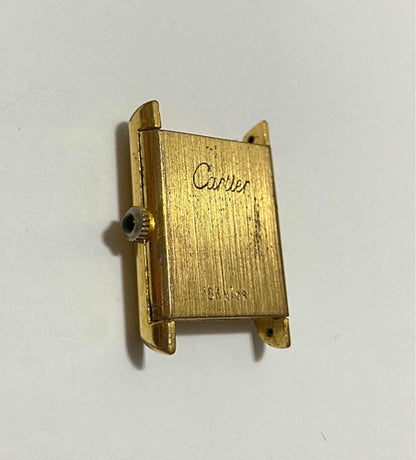 Relógio Antigo Must De Cartier A Corda Antigo Plaquer Ouro