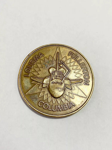 Medalha Comemorativa Nasa Ônibus Espacial Columbia Sts-3 82