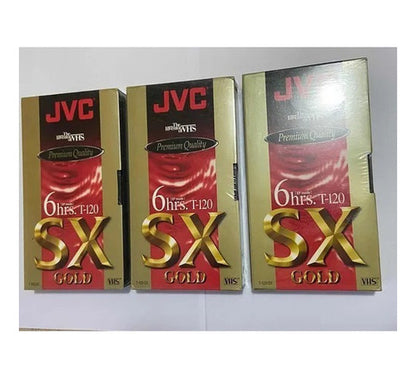 Fita Antiga Vhs Lacrada Virgem Jvc Gold Sx