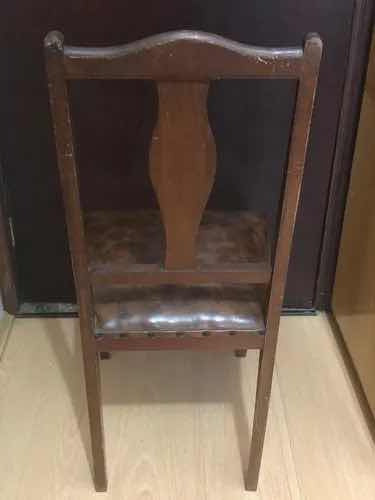 Cadeira Antiga Madeira Nobre