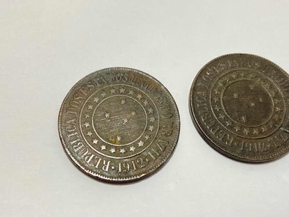 Moedas Antigas 40 Réis 1912 - Lote 2