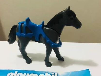 Antigo Playmobil Cavalo E Manual