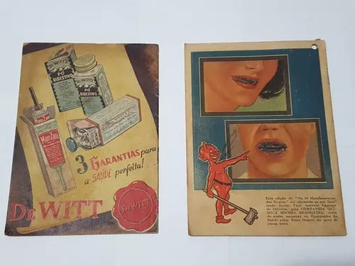 Livretos Antigos Saúde E Higiene - Década De 50