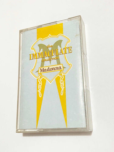 Antiga Fita Cassete K7 Madonna The Immaculate Collection