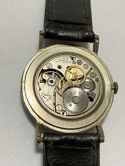 Relógio Antigo Suíço Election 15 Jewels Swiss Made