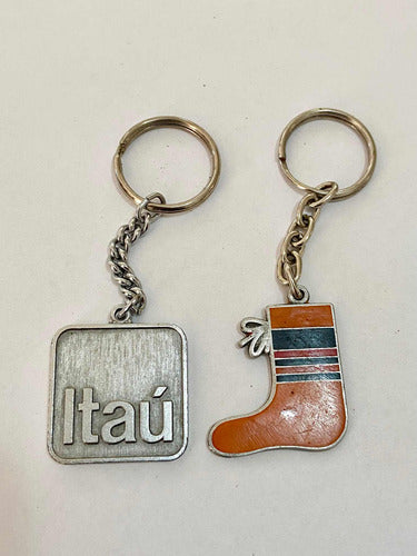 Antigos Chaveiros Banco Itau