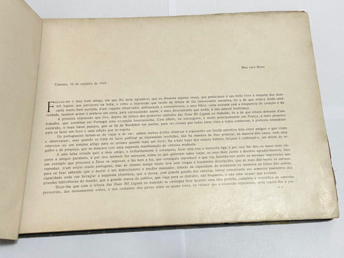 Livro Antigo 1906 Duas Mil Leguas No Hindustão De Hypacio De Brion