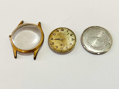 Peças Relógio Antigo Suiço Felipe Rene 17 Rubis Ancre