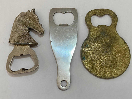 Abridor De Garrafa Antigo - Cavalo - Rosas - Hercules