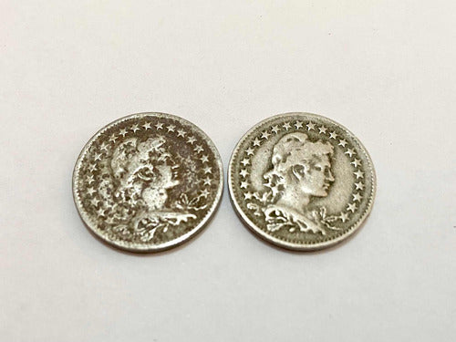 Antigas Moedas 100 Réis 1924 - 1927