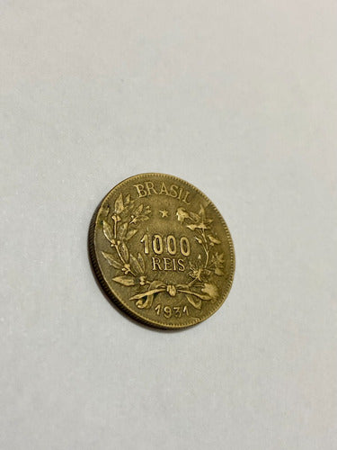 Antiga Moeda Brasil 1000 Réis 1931 Lote 1