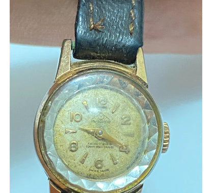 Relógio Antigo Mondaine Ancre 17 Rubis Coroa Inquebrável