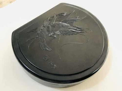 Antiga Caixa Japonesa Porta Joias Com Divisórias