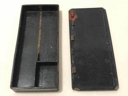 Caixa De Madeira Porta Joias Com Pintura Japonesa