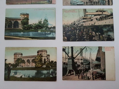 Cartões Postais Antigos Raros Da Argentina - Lote 10