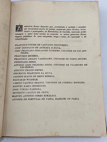 Antigo Livro Bartolomeu De Gusmão Inventor Do Aerostato 1942
